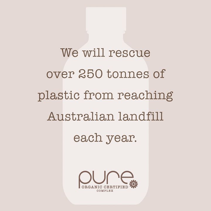 pure haircare reusable plastic ad